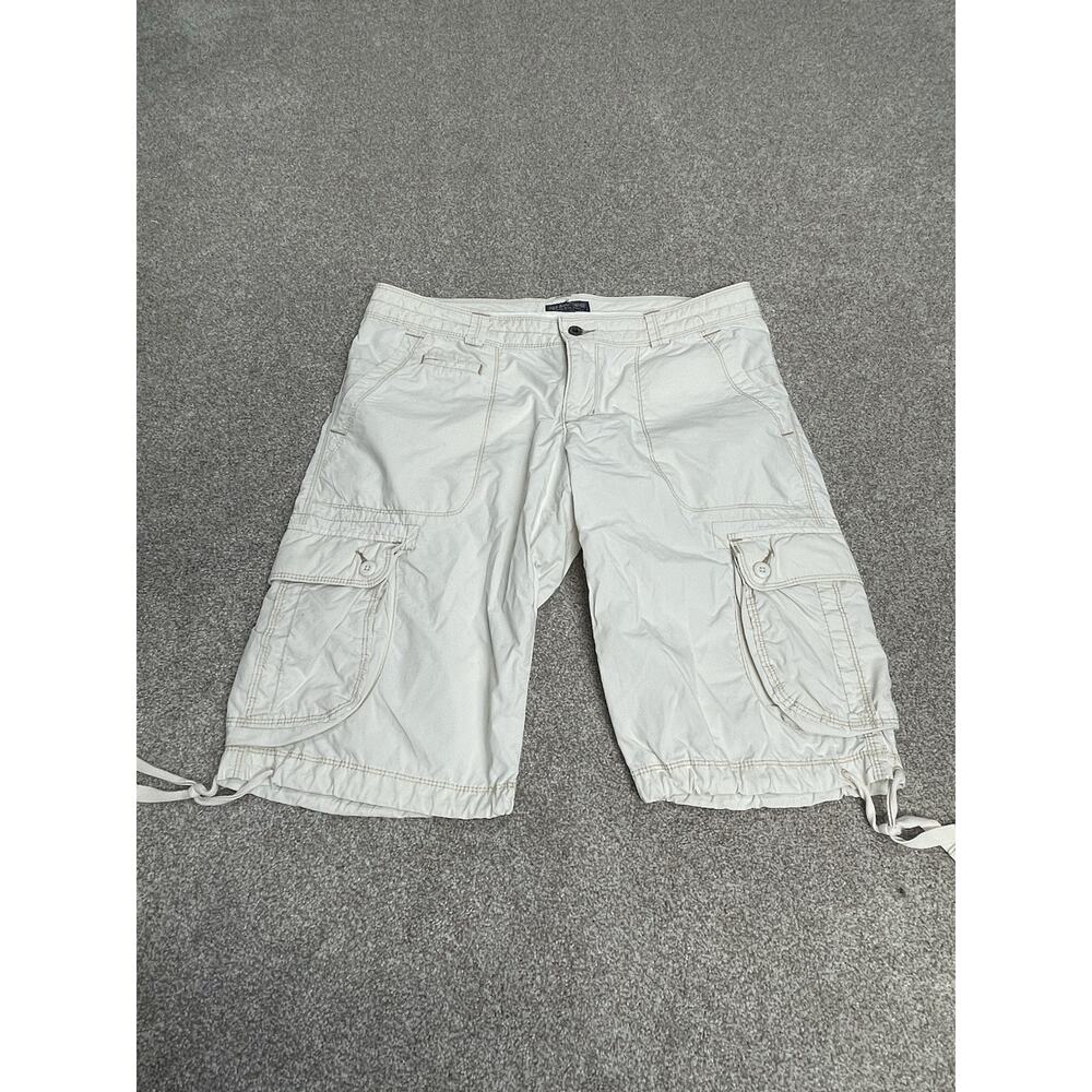 Y2K Grunge parachute 00s Low Rise Cargo Shorts Polo Jeans Co Ralph Lauren Sz 10